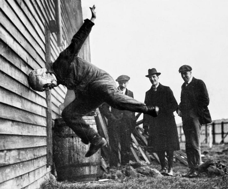 EARLY HELMET TESTING